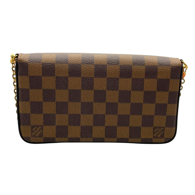 ルイ・ヴィトン LOUIS VUITTON ポシェット・フェリシー N40492 ブラウン ダミエ・キャンバス レディース ショルダーバッグ