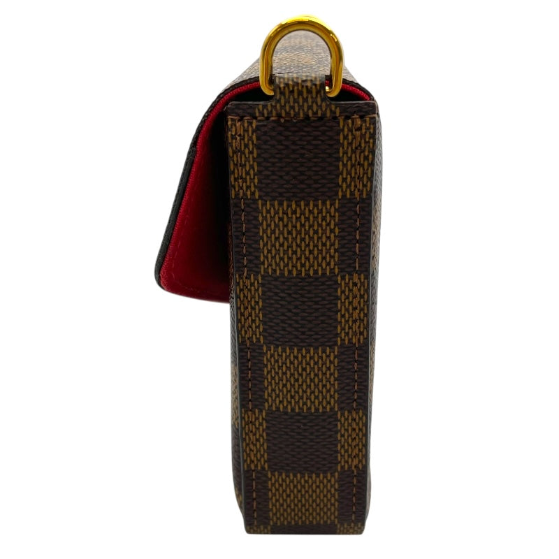 ルイ・ヴィトン LOUIS VUITTON ポシェット・フェリシー N40492 ブラウン ダミエ・キャンバス レディース ショルダーバッグ