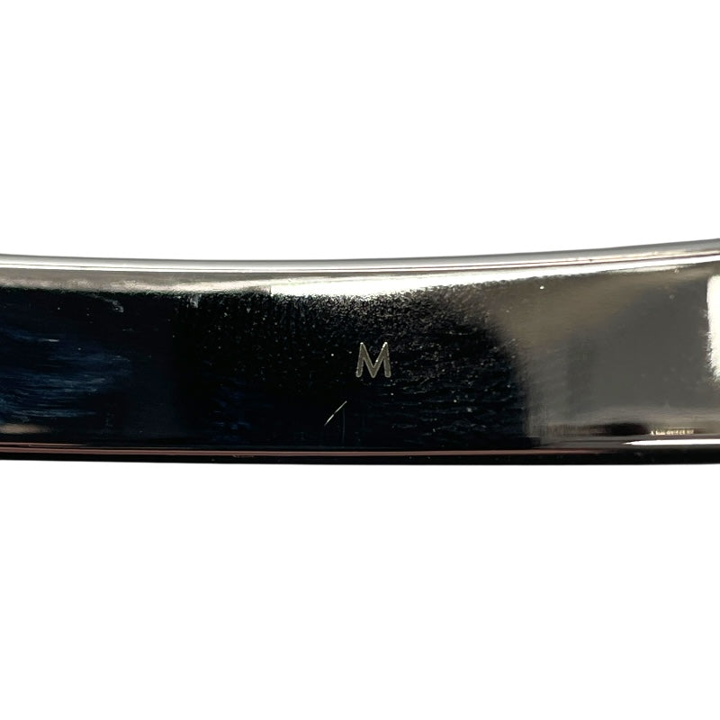 ルイ・ヴィトン LOUIS VUITTON カフ・ナノングラム M00250 パラジウム メタル レディース バングル