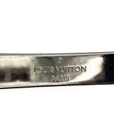 ルイ・ヴィトン LOUIS VUITTON カフ・ナノングラム M00250 パラジウム メタル レディース バングル