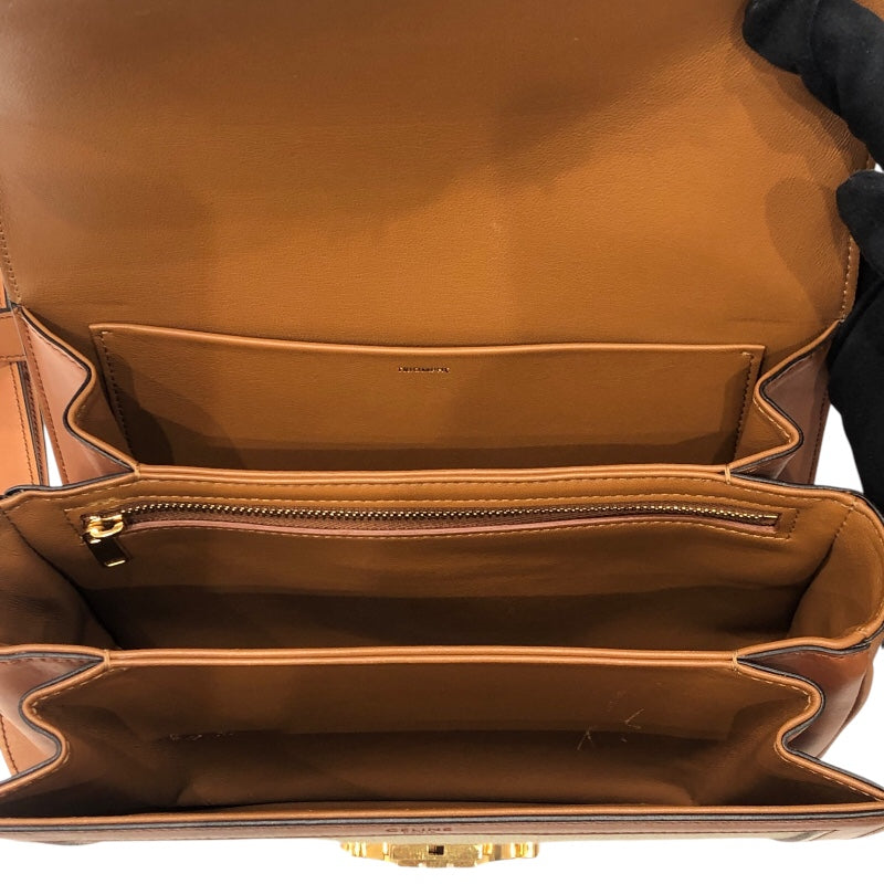 セリーヌ CELINE クラシック トリオンフ 191242 ナチュラルカーフ レディース ショルダーバッグ