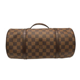 ルイ・ヴィトン LOUIS VUITTON パピヨンGM N51303 ブラウン ダミエキャンバス レディース ハンドバッグ
