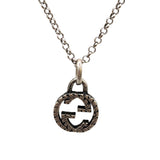 グッチ GUCCI インターロッキング Gネックレス シルバー925 アクセサリー