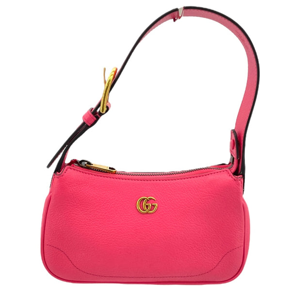 グッチ GUCCI アフロディーテミニ 739076 ピンク レザー レディース ハンドバッグ