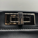 フェンディ FENDI ピーカブーバグズレギュラー 8BN226 ブラック レザー レディース ショルダーバッグ