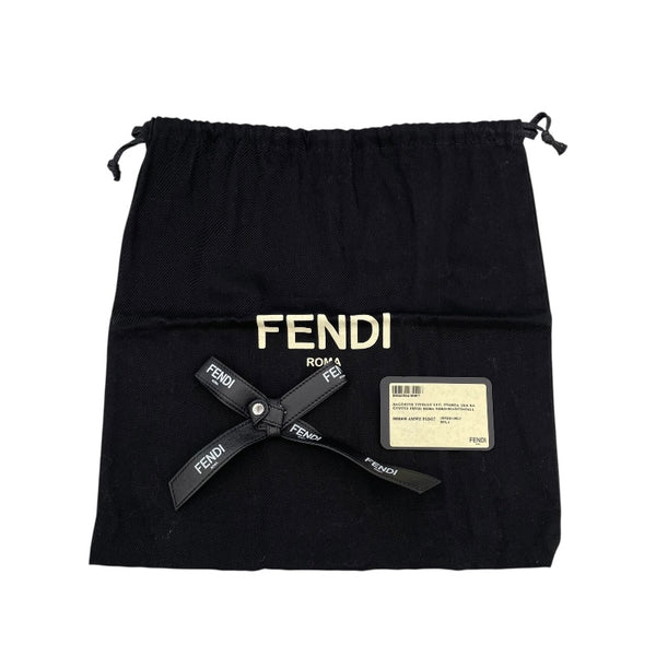 フェンディ FENDI バゲットバッグ  MARC JACOBS 8BR600 ブラック レザー レディース ショルダーバッグ