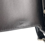 フェンディ FENDI バゲットバッグ  MARC JACOBS 8BR600 ブラック レザー レディース ショルダーバッグ