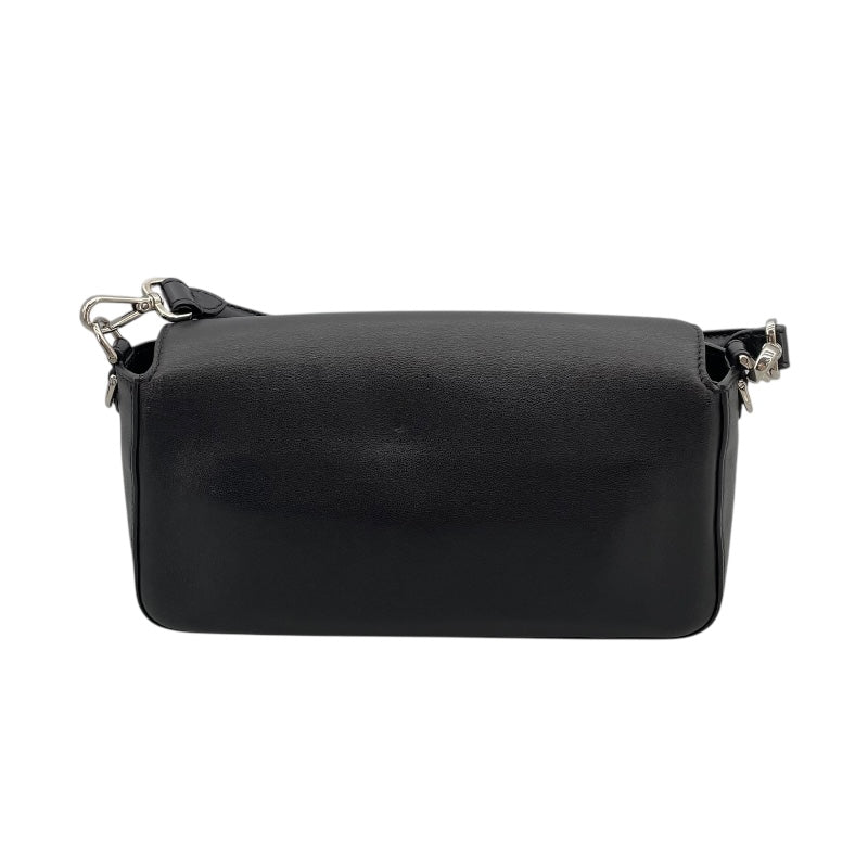 フェンディ FENDI バゲットバッグ  MARC JACOBS 8BR600 ブラック レザー レディース ショルダーバッグ