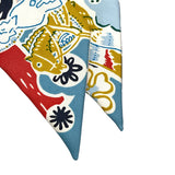 エルメス HERMES ツイリー Bingata マルチカラー シルク レディース スカーフ