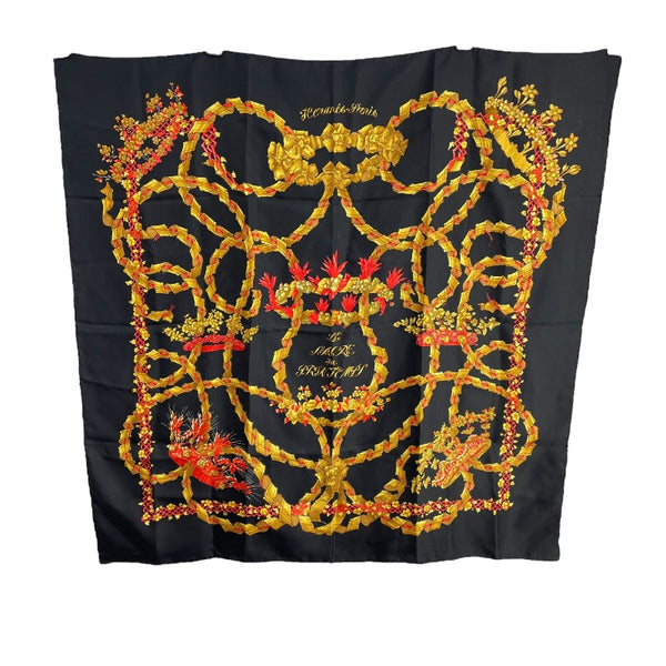 エルメス HERMES カレ90 SACRE du PRINTEMPS マルチカラー シルク レディース スカーフ