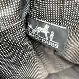 エルメス HERMES エールライントートMM グレー ナイロン/キャンバス ユニセックス
