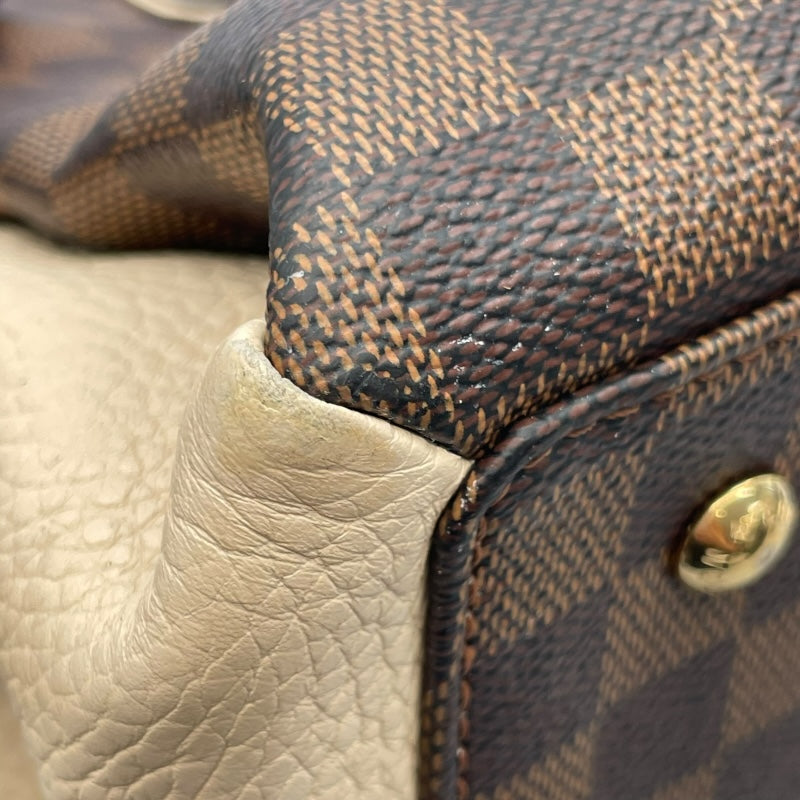 ルイ・ヴィトン LOUIS VUITTON ノルマンディー N44028 ブラウン ダミエ・キャンバス レディース ハンドバッグ