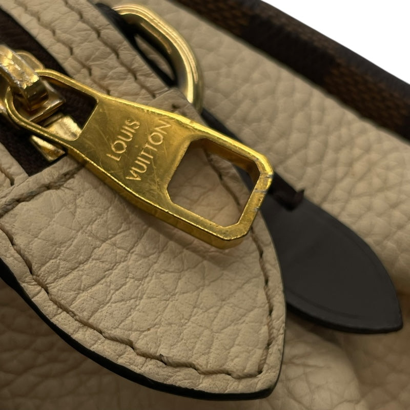 ルイ・ヴィトン LOUIS VUITTON ノルマンディー N44028 ブラウン ダミエ・キャンバス レディース ハンドバッグ