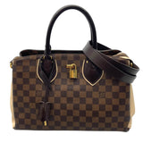 ルイ・ヴィトン LOUIS VUITTON ノルマンディー N44028 ブラウン ダミエ・キャンバス レディース ハンドバッグ