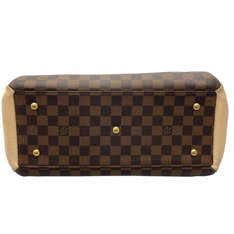 ルイ・ヴィトン LOUIS VUITTON ノルマンディー N44028 ブラウン ダミエ・キャンバス レディース ハンドバッグ