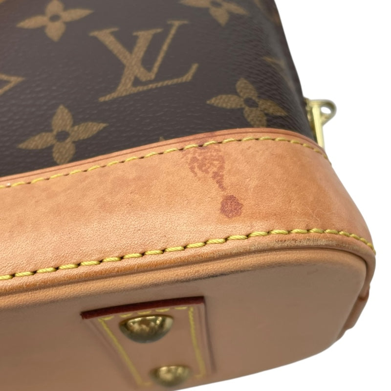 ルイ・ヴィトン LOUIS VUITTON アルマBB M46990 ブラウン モノグラム・キャンバス レディース ハンドバッグ