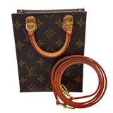ルイ・ヴィトン LOUIS VUITTON プティット・サックプラ M81295 ブラウン モノグラムキャンバス レディース ショルダーバッグ