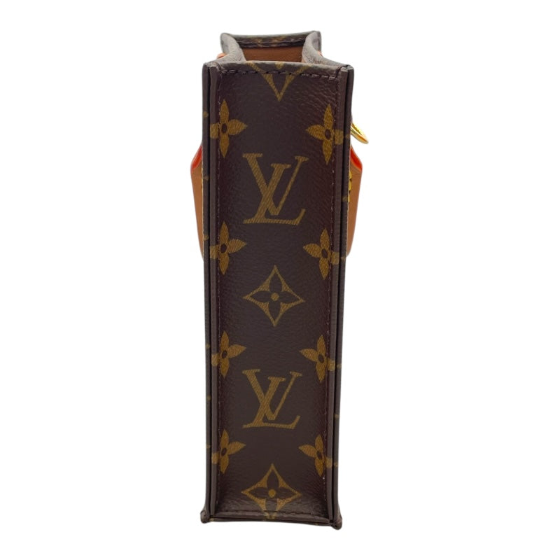 ルイ・ヴィトン LOUIS VUITTON プティット・サックプラ M81295 ブラウン モノグラムキャンバス レディース ショルダーバッグ