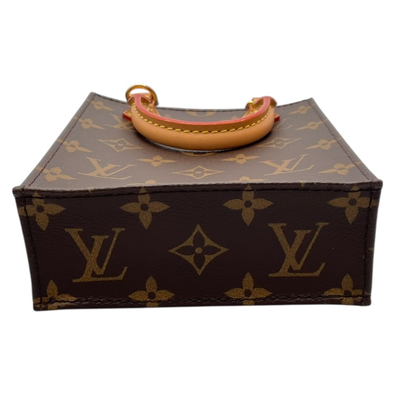 ルイ・ヴィトン LOUIS VUITTON プティット・サックプラ M81295 ブラウン モノグラムキャンバス レディース ショルダーバッグ
