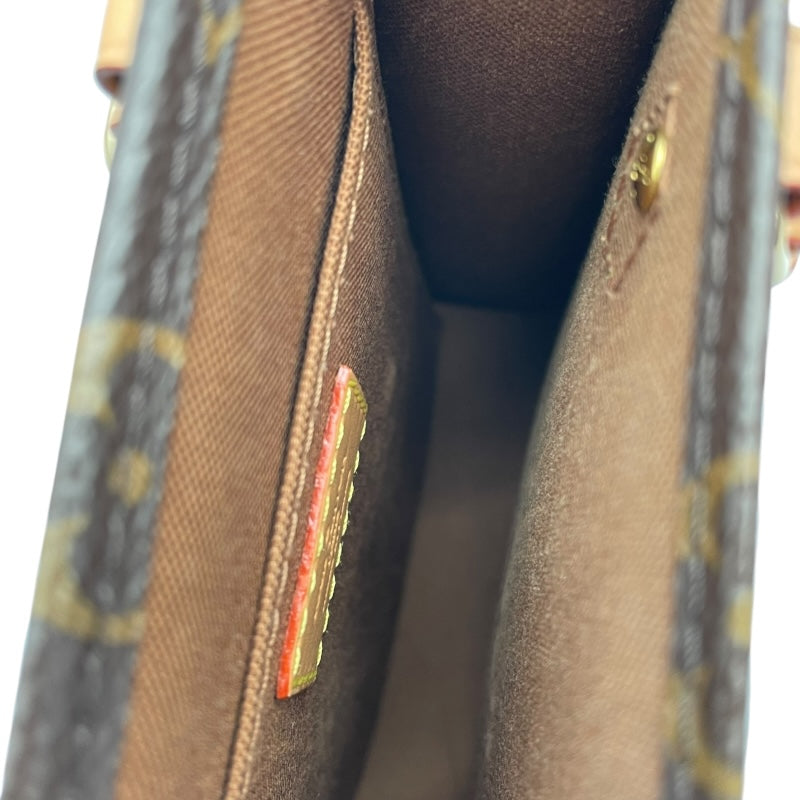 ルイ・ヴィトン LOUIS VUITTON プティット・サックプラ M81295 ブラウン モノグラムキャンバス レディース ショルダーバッグ