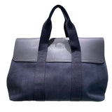 エルメス HERMES ヴァルパライソMM ブラック トワル/レザー レディース トートバッグ
