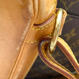 ルイ・ヴィトン LOUIS VUITTON モンスリMM M51136 ブラウン モノグラム・キャンバス レディース リュック・デイパック