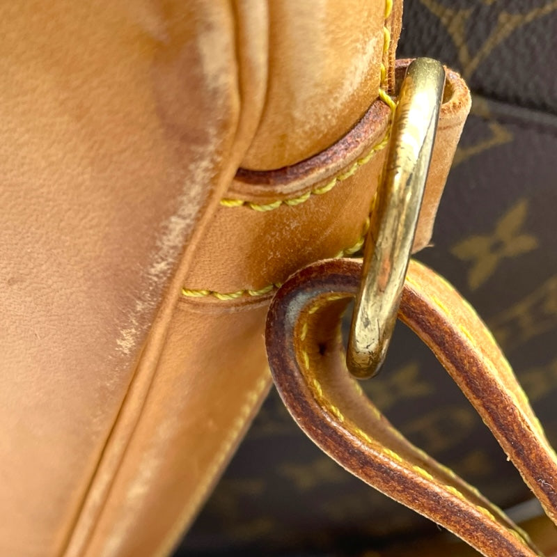 ルイ・ヴィトン LOUIS VUITTON モンスリMM M51136 ブラウン モノグラム・キャンバス レディース リュック・デイパック