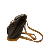 ルイ・ヴィトン LOUIS VUITTON モンスリMM M51136 ブラウン モノグラム・キャンバス レディース リュック・デイパック