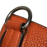 エルメス HERMES ジプシエール34 □K刻 オレンジ シルバー金具 トリヨン レディース ショルダーバッグ