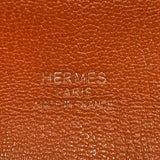 エルメス HERMES ジプシエール34 □K刻 オレンジ シルバー金具 トリヨン レディース ショルダーバッグ
