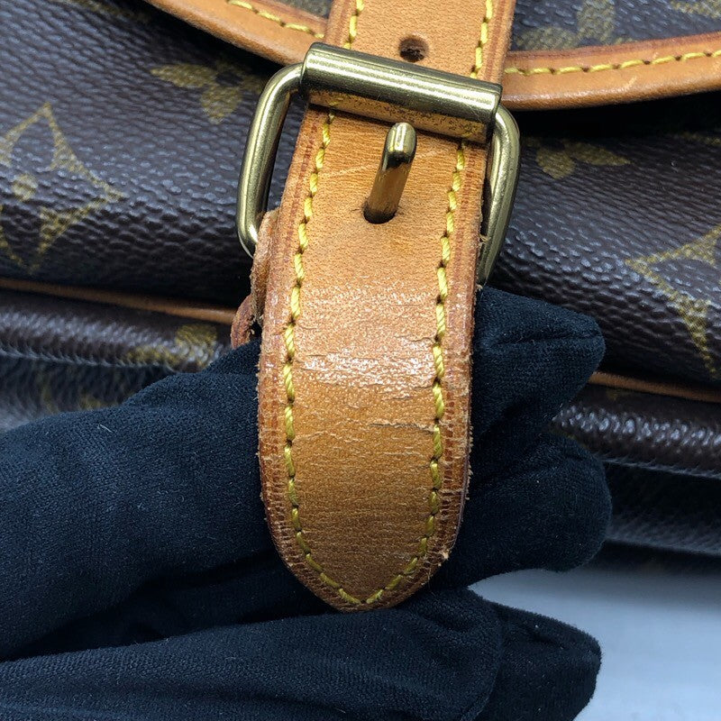 ルイ・ヴィトン LOUIS VUITTON ソミュール30 M42256 モノグラム ユニセックス ショルダーバッグ