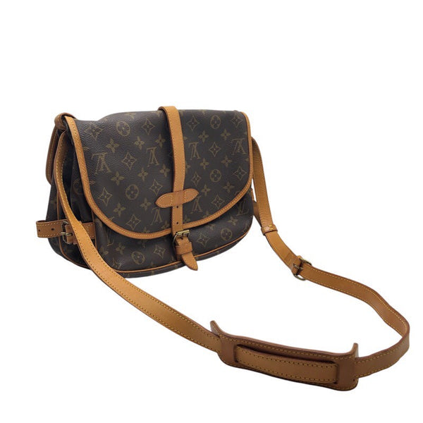 ルイ・ヴィトン LOUIS VUITTON ソミュール30 M42256 モノグラム ユニセックス ショルダーバッグ