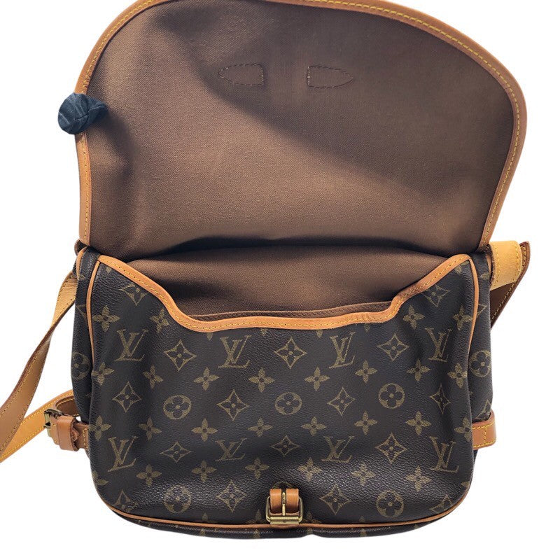 ルイ・ヴィトン LOUIS VUITTON ソミュール30 M42256 モノグラム ユニセックス ショルダーバッグ