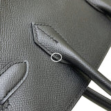 エルメス HERMES バーキン30 A刻 ブラック シルバー金具 エプソン レディース ハンドバッグ