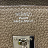 エルメス HERMES バーキン25 Z刻 エトゥープ シルバー金具 トゴ レディース ハンドバッグ