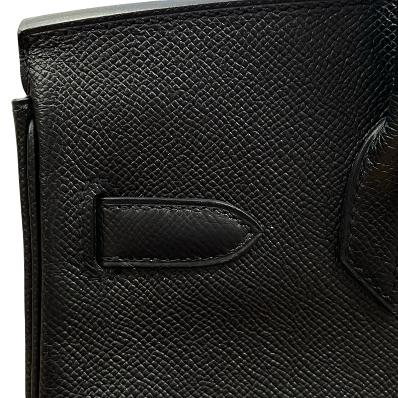 エルメス HERMES バーキン30 C刻 ブラック シルバー金具 ヴォーエプソン レディース ハンドバッグ