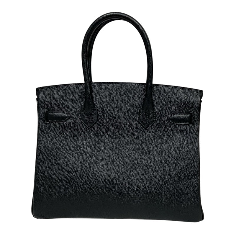 エルメス HERMES バーキン30 C刻 ブラック シルバー金具 ヴォーエプソン レディース ハンドバッグ
