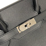 エルメス HERMES バーキン30 C刻 ブラック シルバー金具 ヴォーエプソン レディース ハンドバッグ