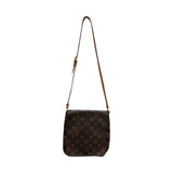 ルイ・ヴィトン LOUIS VUITTON ミュゼット・サルサ　ショート モノグラム PVC/レザー レディース ショルダーバッグ