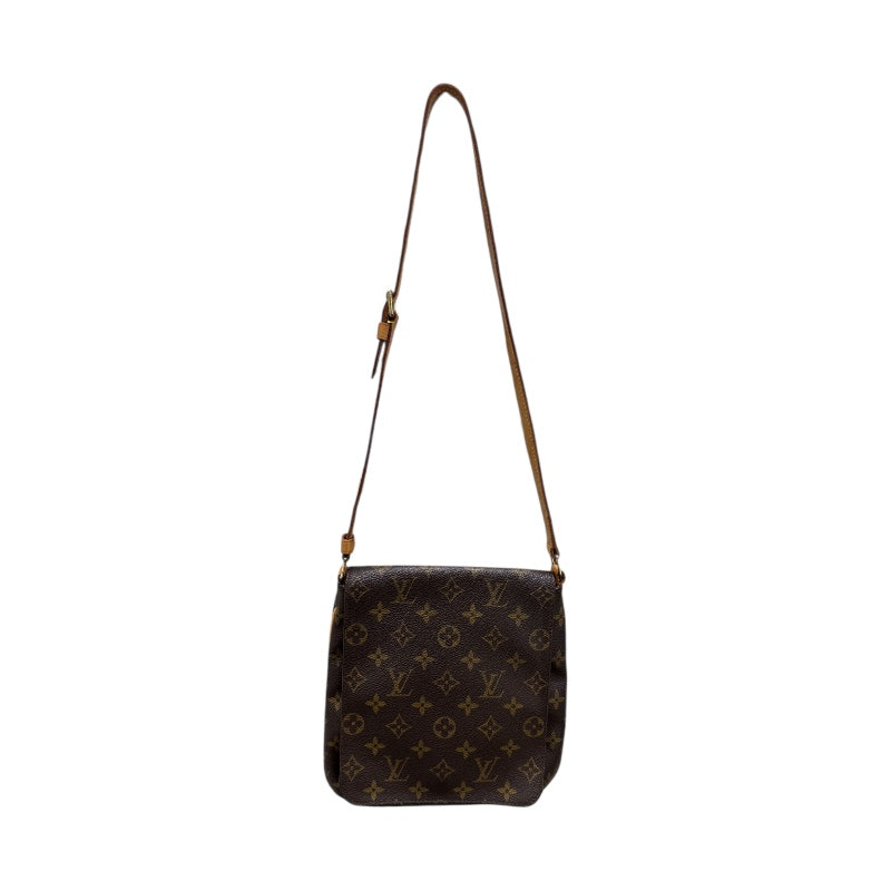 ルイ・ヴィトン LOUIS VUITTON ミュゼット・サルサ　ショート モノグラム PVC/レザー レディース ショルダーバッグ
