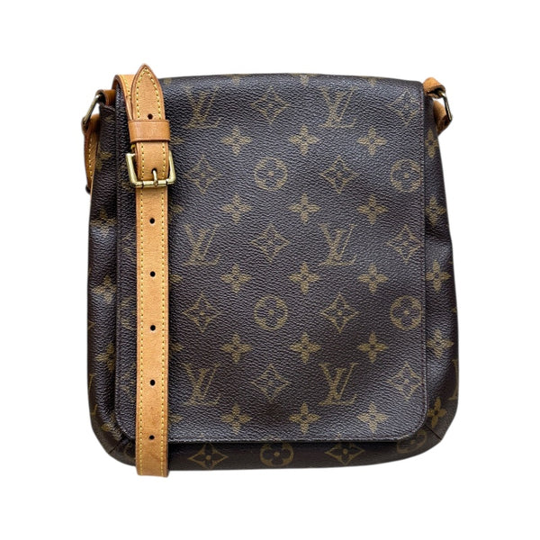 ルイ・ヴィトン LOUIS VUITTON ミュゼット・サルサ　ショート モノグラム PVC/レザー レディース ショルダーバッグ
