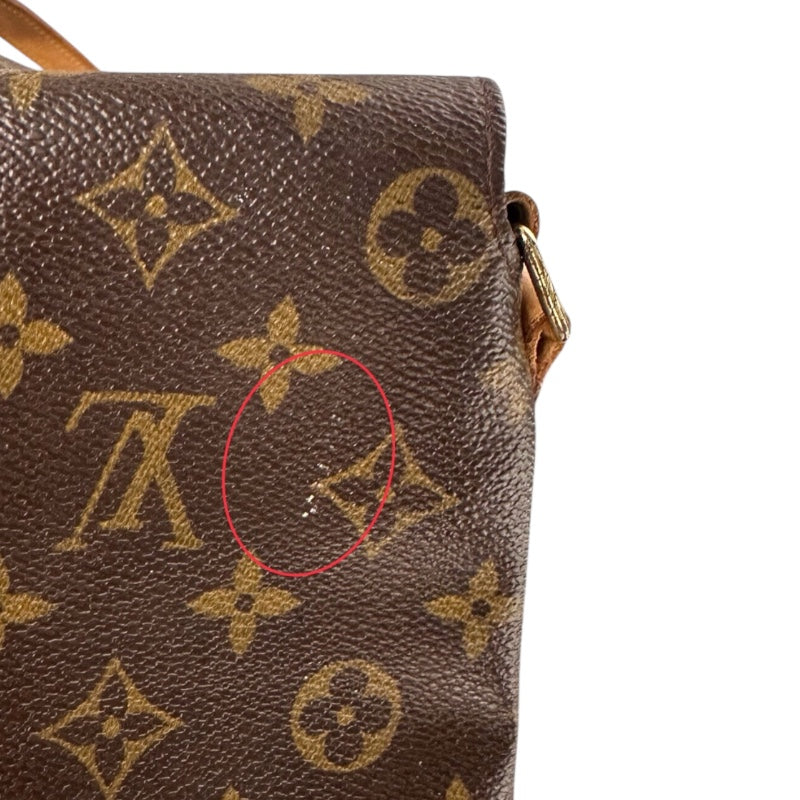 ルイ・ヴィトン LOUIS VUITTON ミュゼット・サルサ　ショート モノグラム PVC/レザー レディース ショルダーバッグ