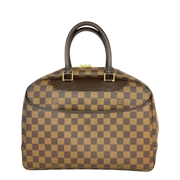 ルイ・ヴィトン LOUIS VUITTON ドーヴィル N47272 ダミエ ダミエキャンバス レディース ハンドバッグ