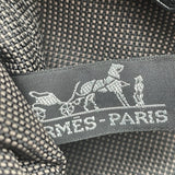 エルメス HERMES エールラインバサスPM グレー ナイロンキャンバス レディース ショルダーバッグ