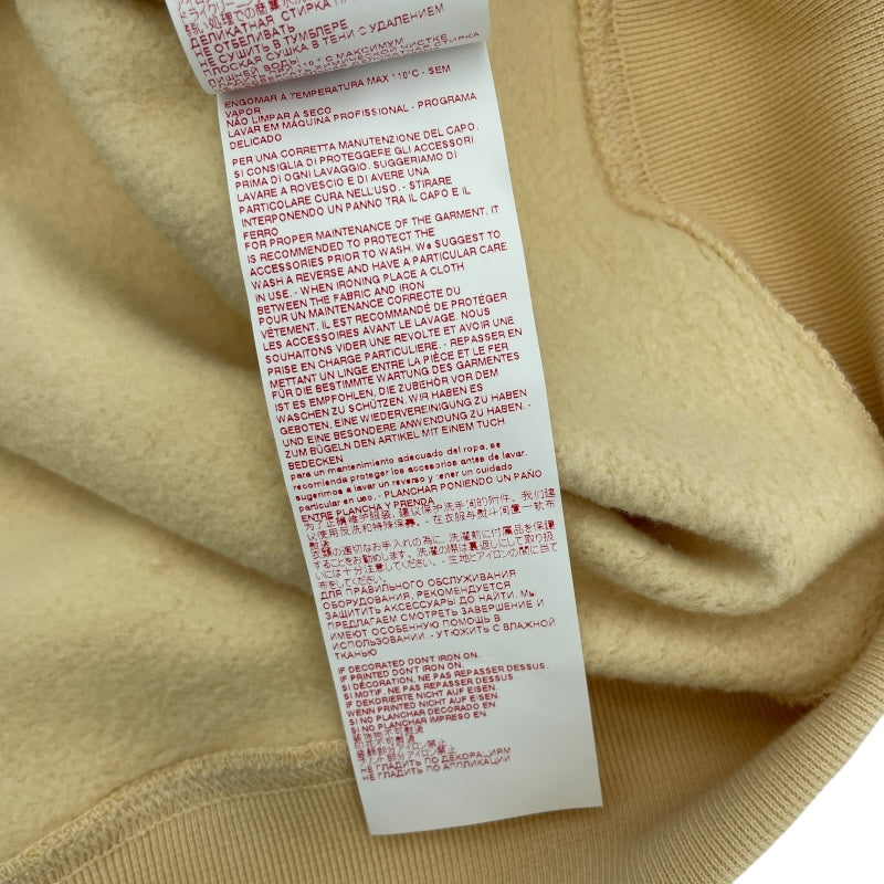 マルニ MARNI ロゴプリントスウェットパーカー FLJE0157P1 イエロー コットン メンズ パーカー