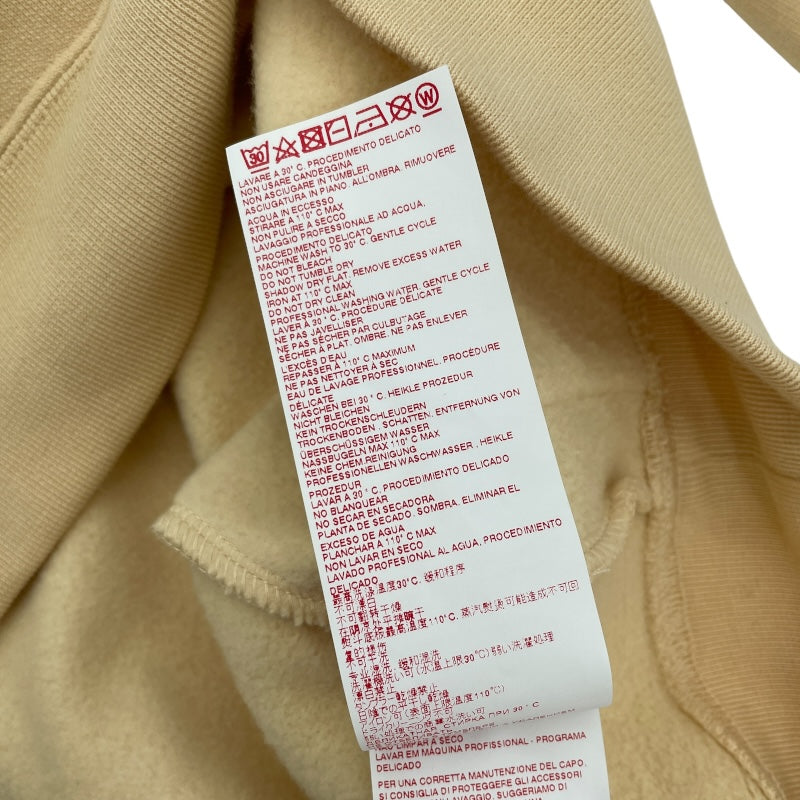 マルニ MARNI ロゴプリントスウェットパーカー FLJE0157P1 イエロー コットン メンズ パーカー