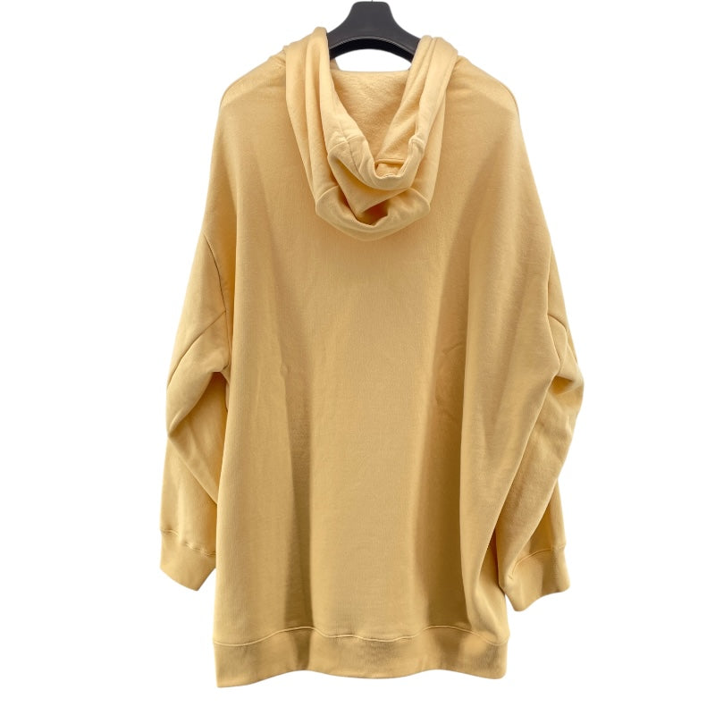 マルニ MARNI ロゴプリントスウェットパーカー FLJE0157P1 イエロー コットン メンズ パーカー