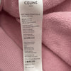 セリーヌ CELINE ロゴフーディルーズスウェットパーカー 2Y529052H ピンク コットン メンズ パーカー