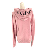 セリーヌ CELINE ロゴフーディルーズスウェットパーカー 2Y529052H ピンク コットン メンズ パーカー