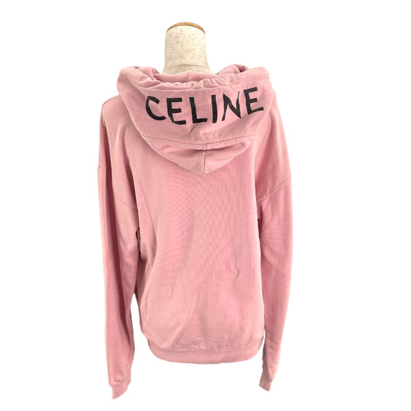 セリーヌ CELINE ロゴフーディルーズスウェットパーカー 2Y529052H ピンク コットン メンズ パーカー